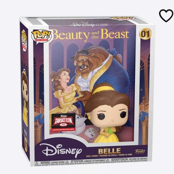 DISNEY POP! VHS COVERS BELLE - Picture 1 of 7
